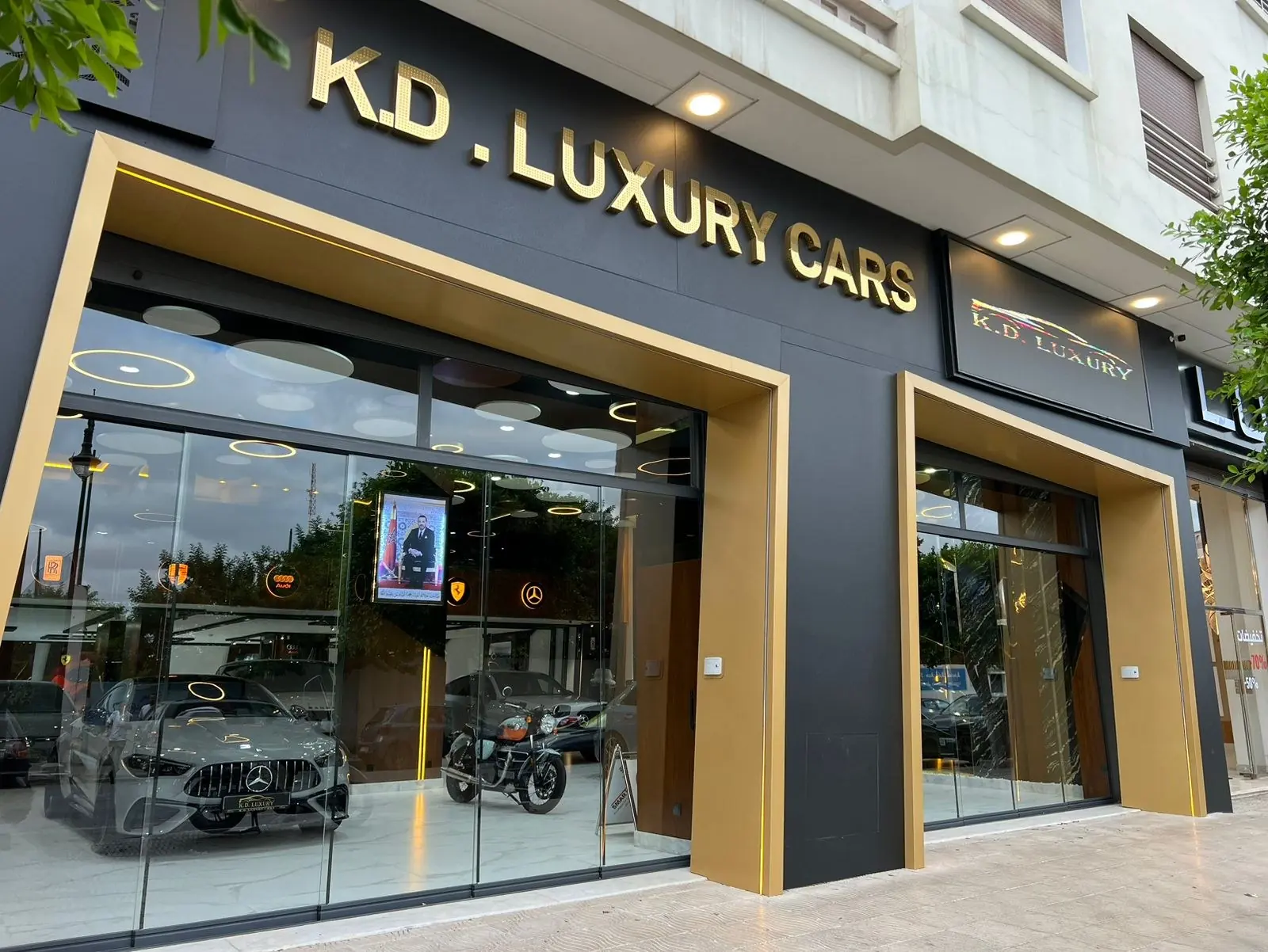 Façade K.D. Luxury Cars Tanger